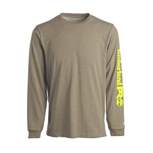 NWT SZ. Large. Timberland PRO  UPF +30  Long Sleeve T-Shirt Olive Green Heather